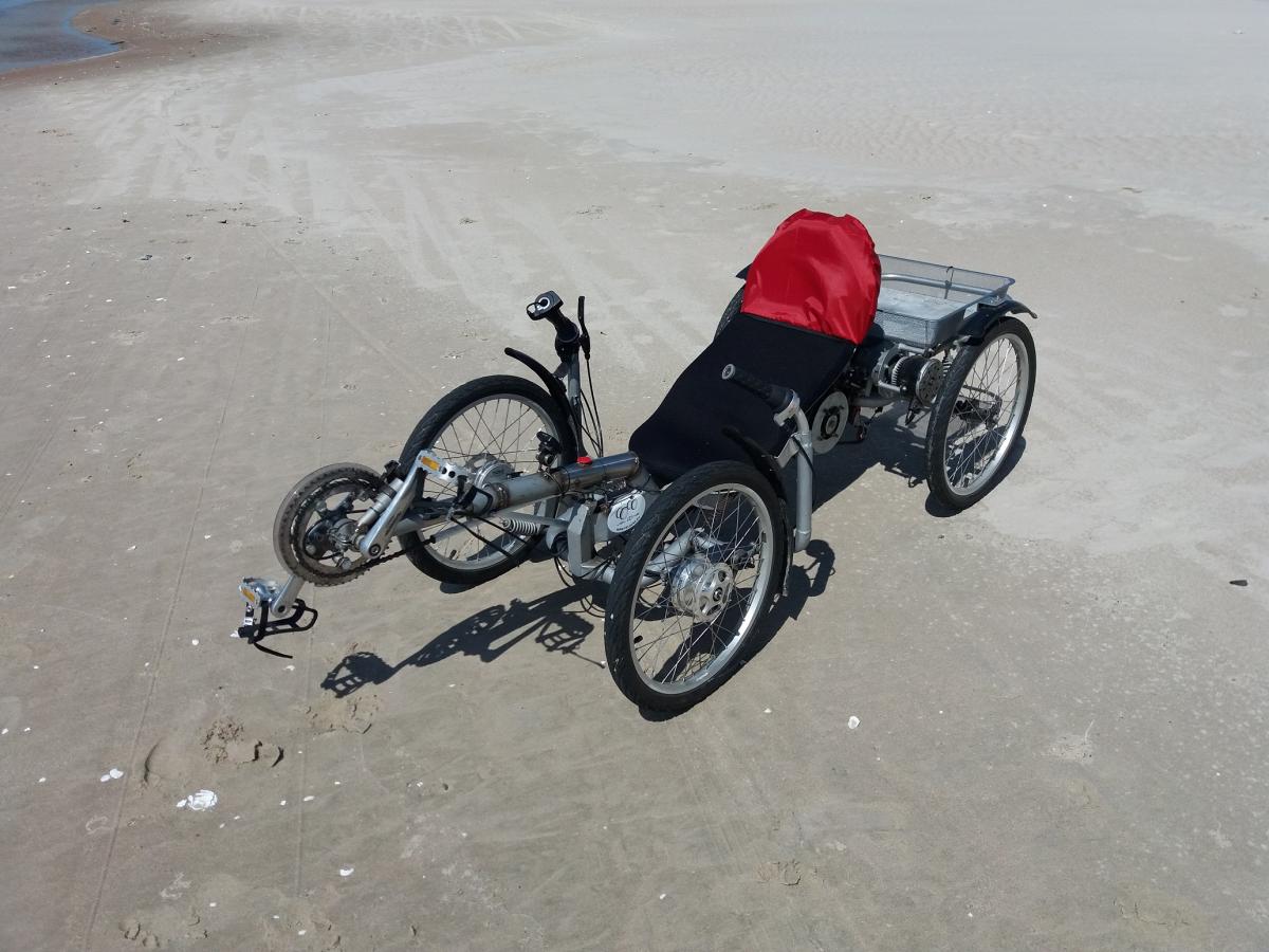 4 wheeler on beach